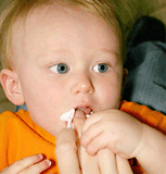 المحافظة على الاسنان ، اسنان الرضع Babygauze